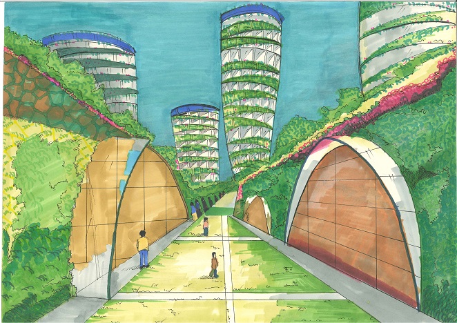 环保绘画作品